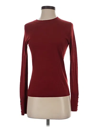 Pre-owned Boss By Hugo Boss Turtleneck Sweater In Burgundy