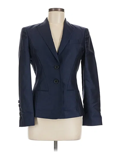 Pre-owned Boss By Hugo Boss Wool Blazer Jacket In Blue