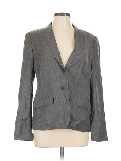Pre-owned Boss By Hugo Boss Wool Blazer Jacket In Gray