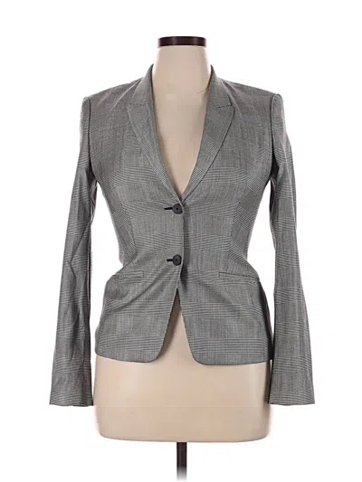 Pre-owned Boss By Hugo Boss Wool Blazer Jacket In Gray