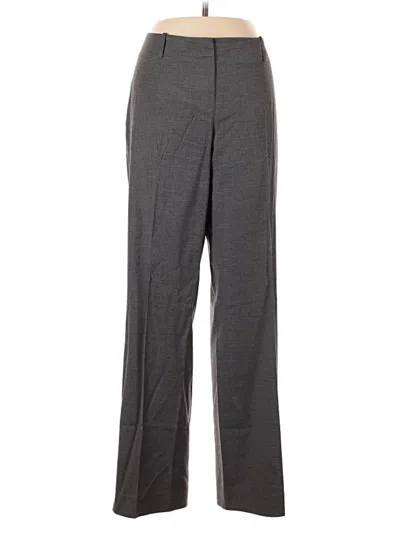 Pre-owned Boss By Hugo Boss Wool Pants In Gray