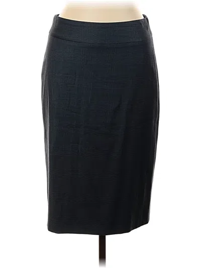 Pre-owned Boss By Hugo Boss Wool Skirt In Black