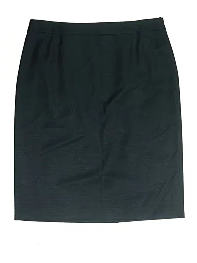 Pre-owned Boss By Hugo Boss Wool Skirt In Blue