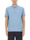 Hugo Boss Boss Camel Breathable Cotton Polo With Buttoned Placket