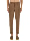 Hugo Boss Boss Trousers In Brown