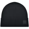 Boss Casual Boss Akaio Wool Blend Beanie Navy In Blue