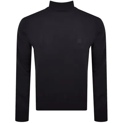 Boss Casual Boss Akiro Knit Jumper Navy