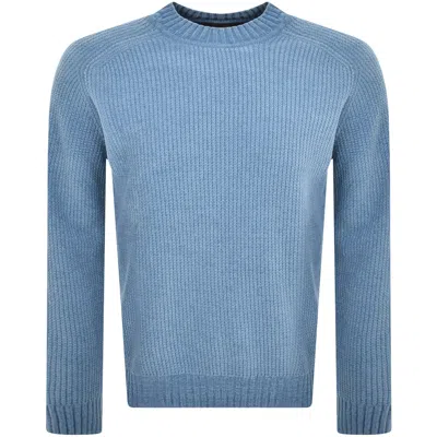 Boss Casual Boss Amarson Knit Jumper Blue