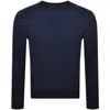Boss Casual Boss Amercury Knit Jumper Navy In Navy
