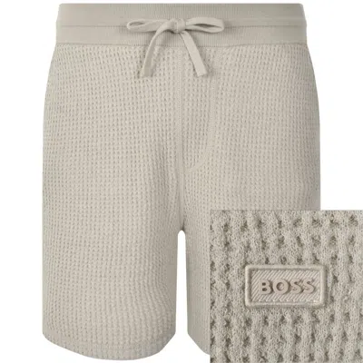 Boss Casual Boss Amoffle Shorts Beige