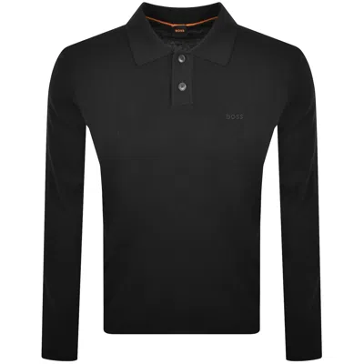 Boss Casual Boss Asac Polo Knit Jumper Black