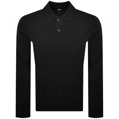 Boss Casual Boss Asac Polo Knit Jumper Black