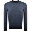 Boss Casual Boss Aspoki Knit Jumper Navy In Navy