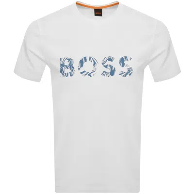 Boss Casual Boss Bossocean T Shirt White