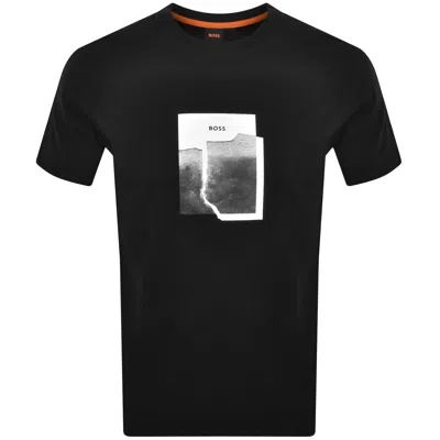 Boss Casual Boss Brokenice T Shirt Black