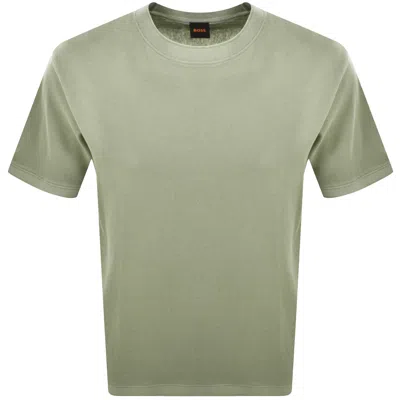 Boss Casual Boss Casts T Shirt Green