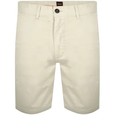 Boss Casual Boss Chino Slim Shorts Beige