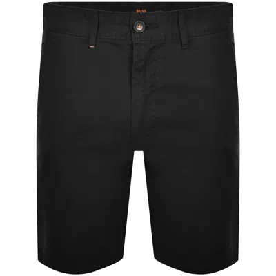 Boss Casual Boss Chino Slim Shorts Black