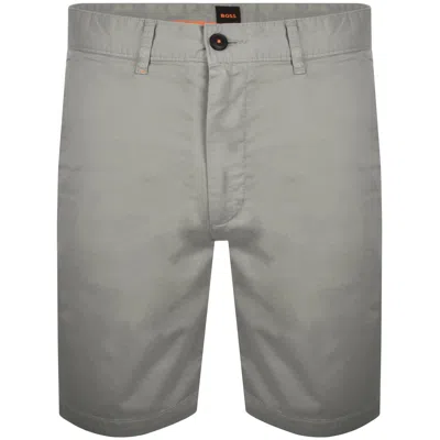 Boss Casual Boss Chino Slim Shorts Grey