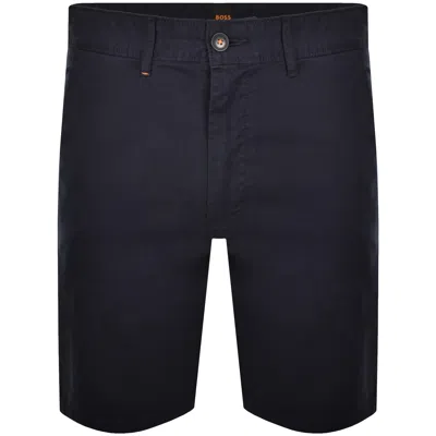 Boss Casual Boss Chino Slim Shorts Navy