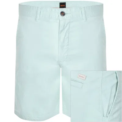 Boss Casual Boss Chino Slim Shorts Pastel Blue