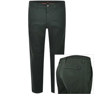 Boss Casual Boss Chino Slim Trousers Green