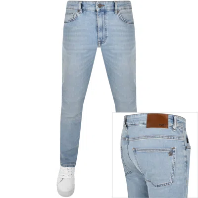 Boss Casual Boss Delaware Slim Fit Jeans Light Wash Blue