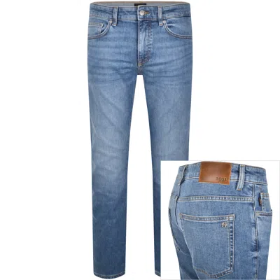 Boss Casual Boss Delaware Slim Fit Jeans Mid Wash Blue