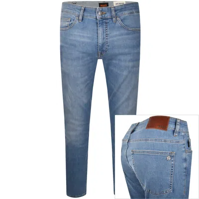 Boss Casual Boss Delaware Slim Fit Jeans Mid Wash Blue