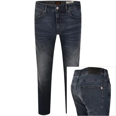 Boss Casual Boss Delaware Slim Fit Jeans Navy Blue