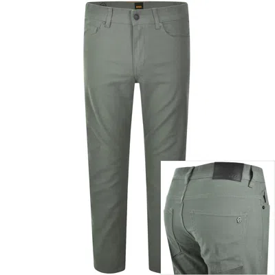 Boss Casual Boss Delaware Slim Fit Trousers Grey In Gray