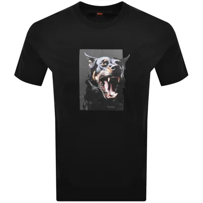 Boss Casual Boss Dobermann T Shirt Black