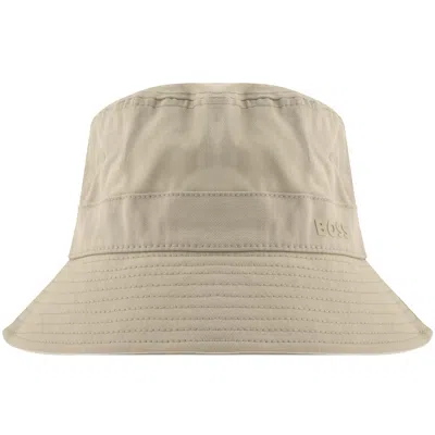 Boss Casual Boss Finnian Bucket Hat Beige