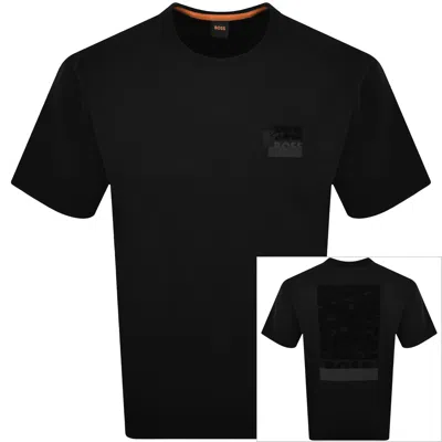 Boss Casual Boss Graphic Logo T Shirt Black