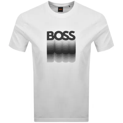 Boss Casual Boss Insignia T Shirt White