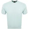 Boss Casual Boss Kanache Knit T Shirt Blue