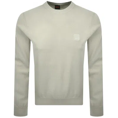 Boss Casual Boss Kanovano Knit Jumper Beige