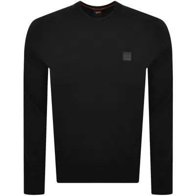 Boss Casual Boss Kanovano Knit Jumper Black