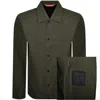 Boss Casual Boss Labib Overshirt Green In Green