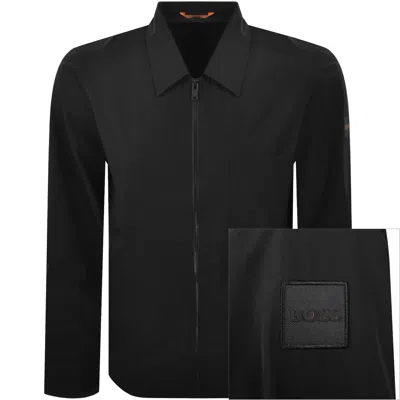 Boss Casual Boss Labizzy M Full Zip Overshirt Black