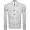 Boss Casual Boss Lambini Overshirt Jacket Grey In Grey