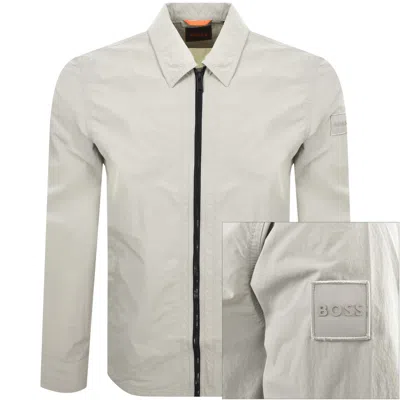 Boss Casual Boss Leejay 1 Overshirt Beige