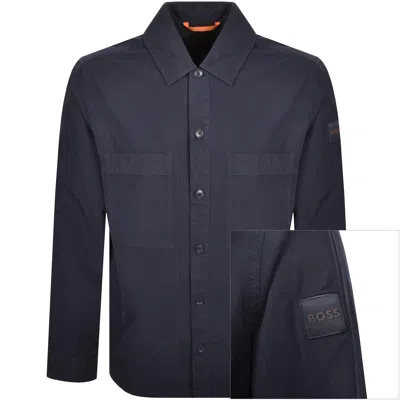 Boss Casual Boss Locky 2 Overshirt Dark Blue