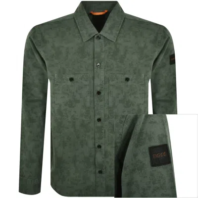 Boss Casual Boss Locky 2 Overshirt Jacket Green
