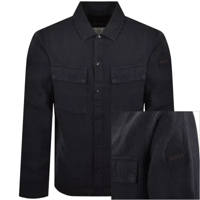 Boss Casual Boss Locky 3 Overshirt Dark Blue