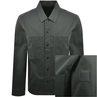 Boss Casual Boss Locky 4 Overshirt Green