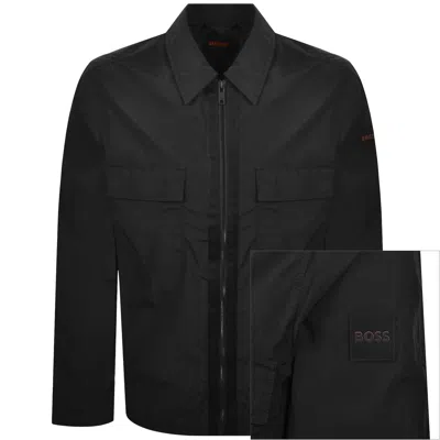 Boss Casual Boss Lorum Full Zip Overshirt Black
