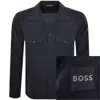 Boss Casual Boss Lovel 8 Overshirt Navy In Navy