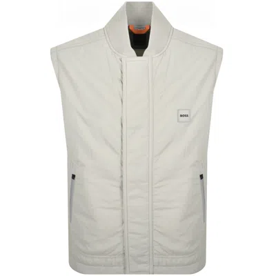 Boss Casual Boss Ogear Gilet Light Beige In Sand