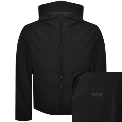 Boss Casual Boss Orip Crinkled Nylon Jacket Black